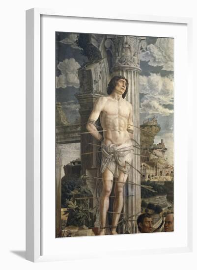 Saint Sebastian-Andrea Mantegna-Framed Art Print