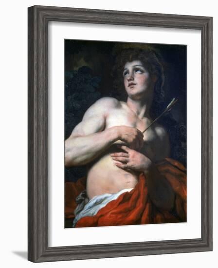 Saint Sebastian-Ambrogio Bon-Framed Art Print