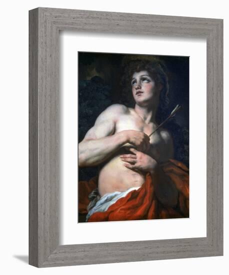 Saint Sebastian-Ambrogio Bon-Framed Art Print