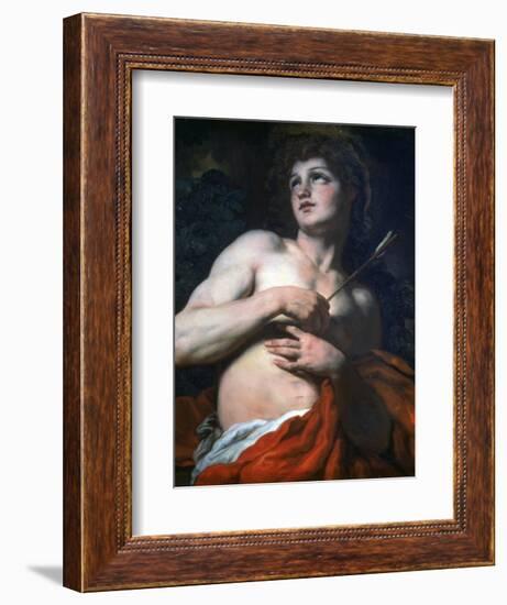 Saint Sebastian-Ambrogio Bon-Framed Art Print