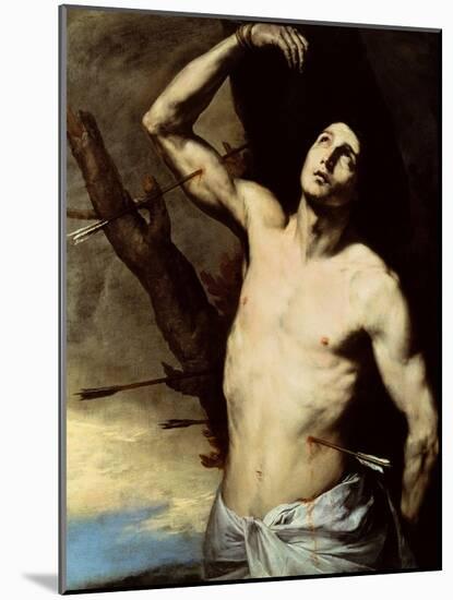 Saint Sebastian-Jusepe de Ribera-Mounted Giclee Print