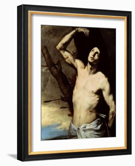 Saint Sebastian-Jusepe de Ribera-Framed Giclee Print