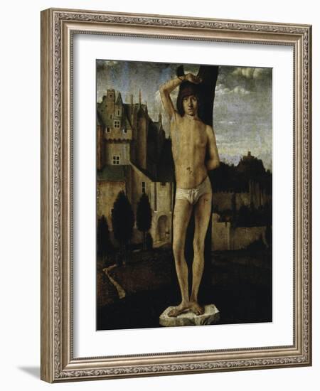 Saint Sebastian-Antonello da Messina-Framed Giclee Print