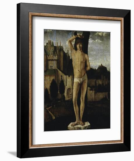 Saint Sebastian-Antonello da Messina-Framed Giclee Print