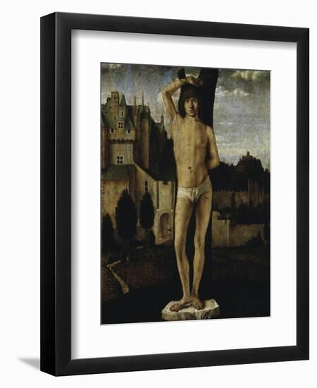 Saint Sebastian-Antonello da Messina-Framed Giclee Print