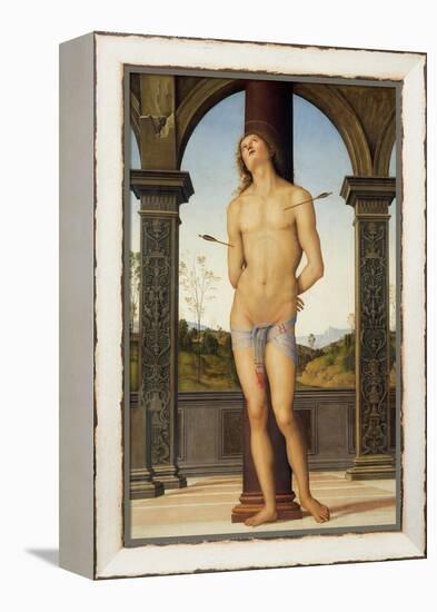 Saint Sebastian-Pietro Perugino-Framed Premier Image Canvas