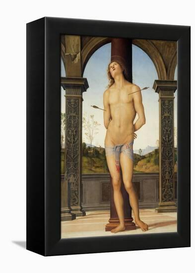 Saint Sebastian-Pietro Perugino-Framed Premier Image Canvas