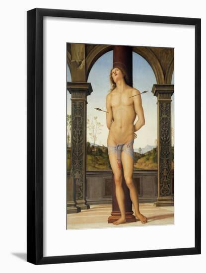 Saint Sebastian-Pietro Perugino-Framed Giclee Print