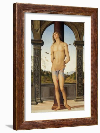 Saint Sebastian-Pietro Perugino-Framed Giclee Print