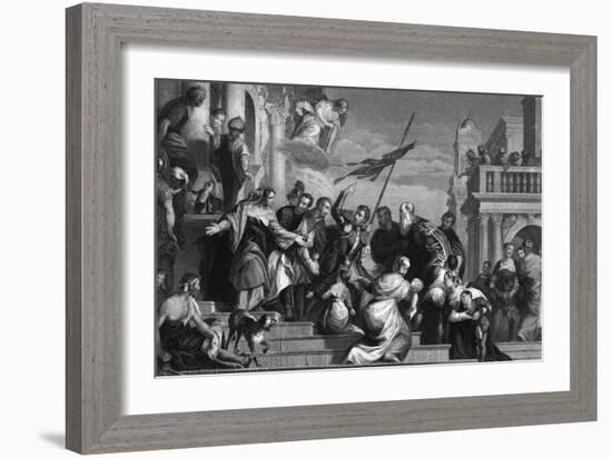 Saint Sebastian-Paolo Veronese-Framed Art Print