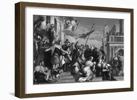 Saint Sebastian-Paolo Veronese-Framed Art Print