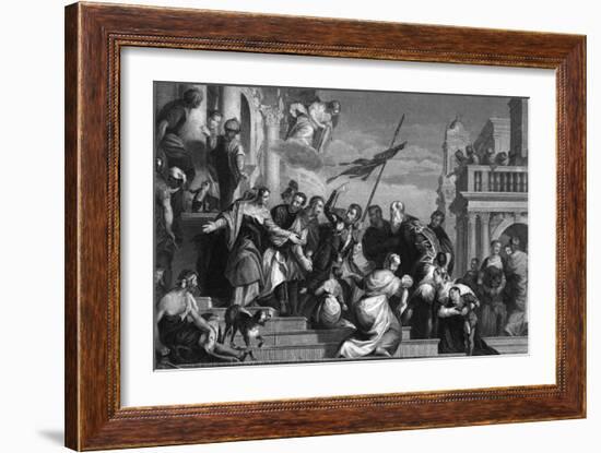 Saint Sebastian-Paolo Veronese-Framed Art Print