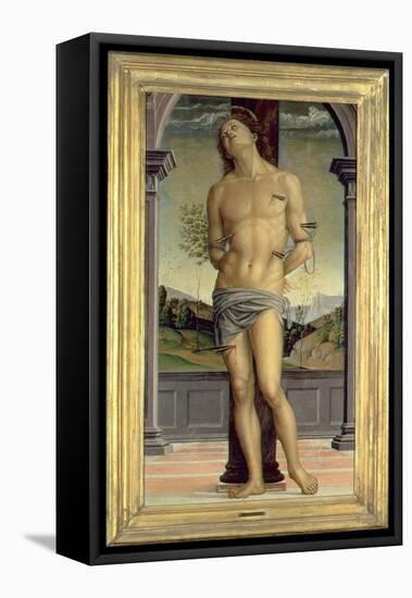 Saint Sebastian-Pietro Perugino-Framed Premier Image Canvas