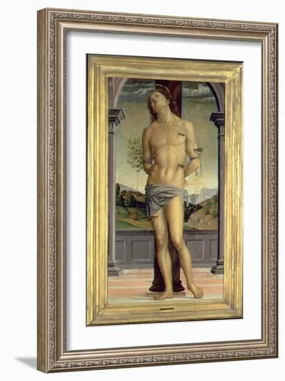 Saint Sebastian-Pietro Perugino-Framed Giclee Print