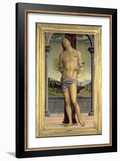 Saint Sebastian-Pietro Perugino-Framed Giclee Print