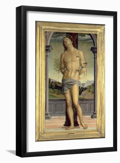 Saint Sebastian-Pietro Perugino-Framed Giclee Print