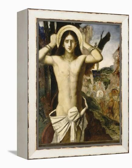 Saint Sébastien-Gustave Moreau-Framed Premier Image Canvas