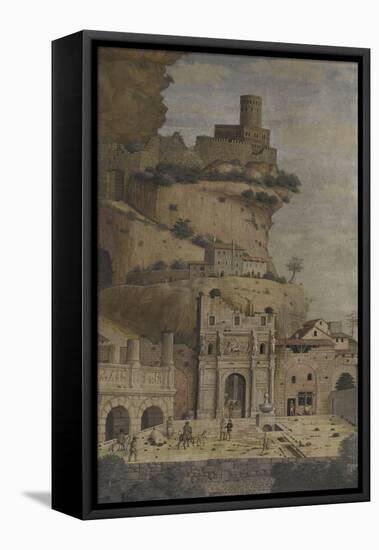 Saint Sébastien-Andrea Mantegna-Framed Premier Image Canvas