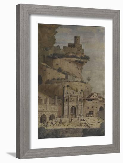 Saint Sébastien-Andrea Mantegna-Framed Giclee Print