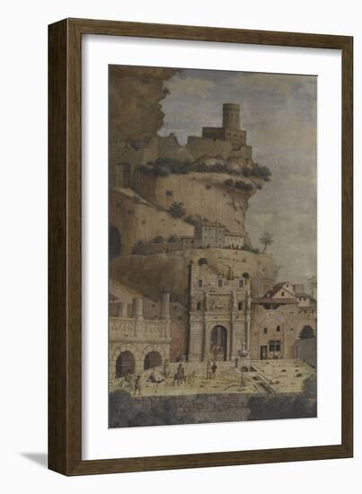 Saint Sébastien-Andrea Mantegna-Framed Giclee Print