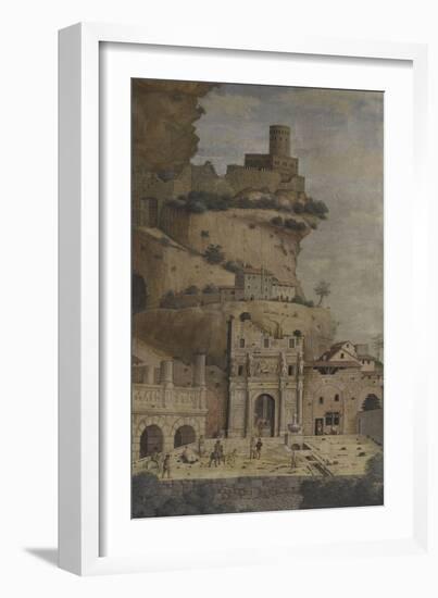 Saint Sébastien-Andrea Mantegna-Framed Giclee Print