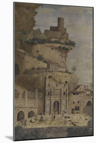 Saint Sébastien-Andrea Mantegna-Mounted Giclee Print