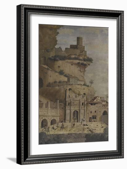 Saint Sébastien-Andrea Mantegna-Framed Giclee Print