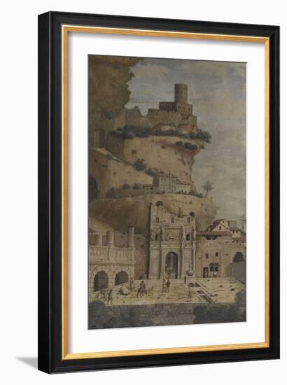 Saint Sébastien-Andrea Mantegna-Framed Giclee Print