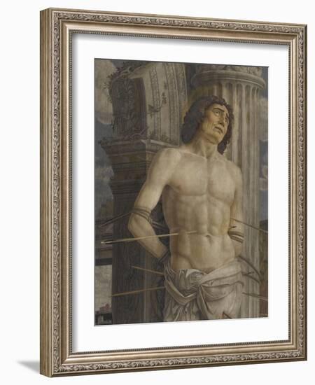 Saint Sébastien-Andrea Mantegna-Framed Giclee Print