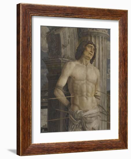 Saint Sébastien-Andrea Mantegna-Framed Giclee Print