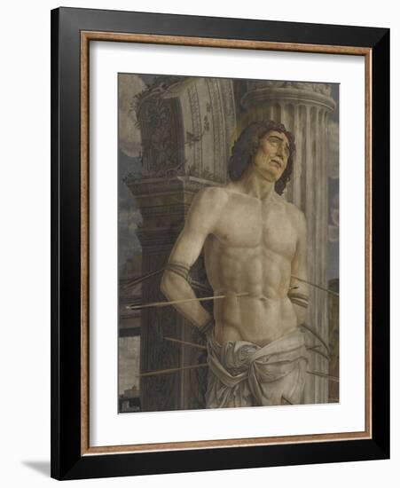 Saint Sébastien-Andrea Mantegna-Framed Giclee Print