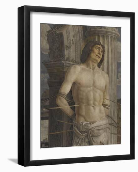 Saint Sébastien-Andrea Mantegna-Framed Giclee Print