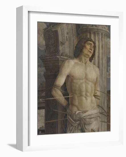 Saint Sébastien-Andrea Mantegna-Framed Giclee Print