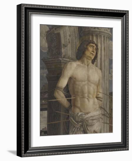 Saint Sébastien-Andrea Mantegna-Framed Giclee Print