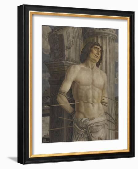 Saint Sébastien-Andrea Mantegna-Framed Giclee Print