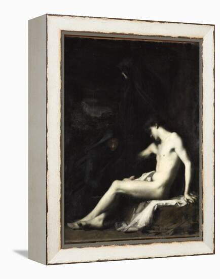 Saint Sébastien-Jean Jacques Henner-Framed Premier Image Canvas