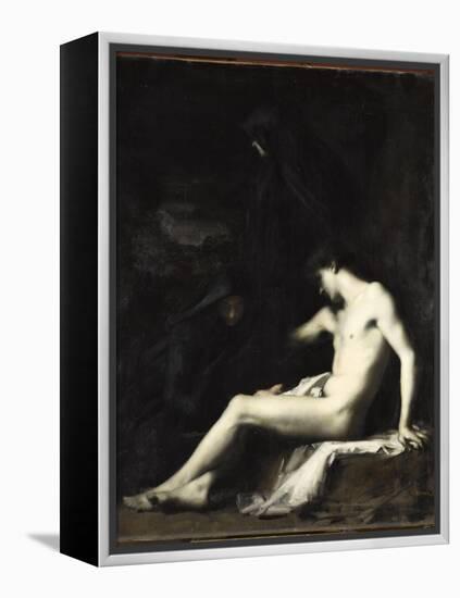 Saint Sébastien-Jean Jacques Henner-Framed Premier Image Canvas