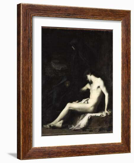 Saint Sébastien-Jean Jacques Henner-Framed Giclee Print