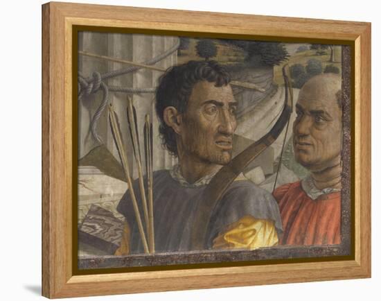 Saint Sébastien-Andrea Mantegna-Framed Premier Image Canvas