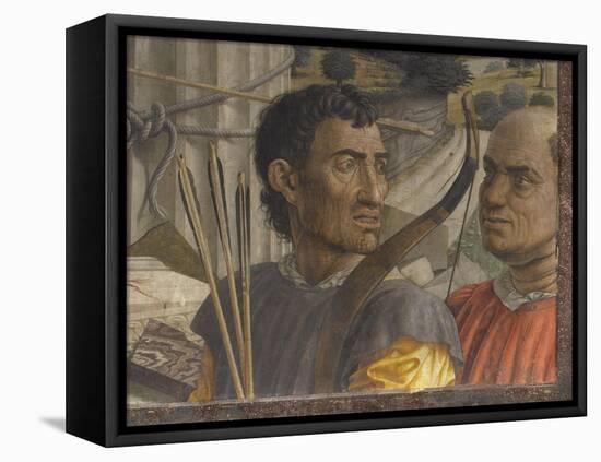 Saint Sébastien-Andrea Mantegna-Framed Premier Image Canvas