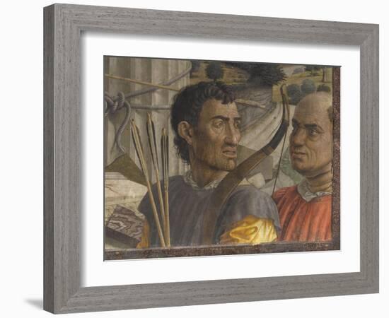 Saint Sébastien-Andrea Mantegna-Framed Giclee Print