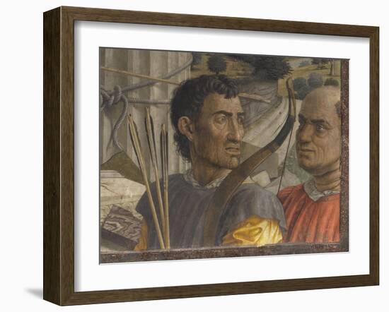 Saint Sébastien-Andrea Mantegna-Framed Giclee Print