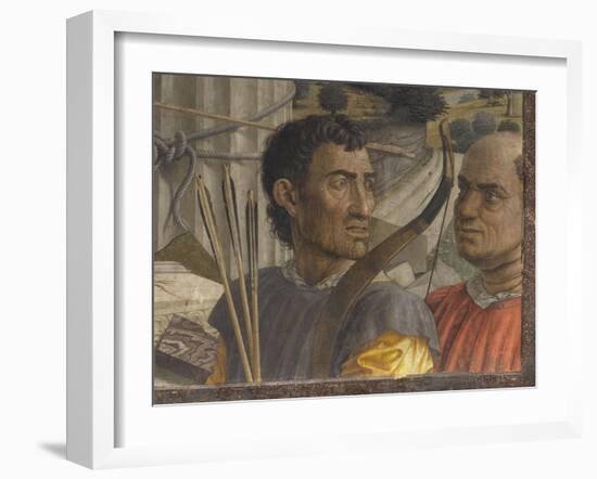 Saint Sébastien-Andrea Mantegna-Framed Giclee Print