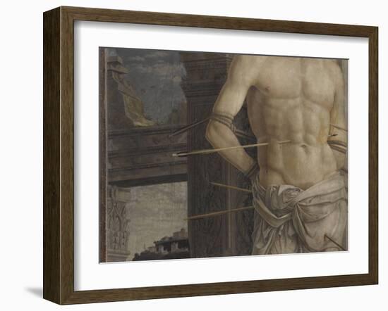 Saint Sébastien-Andrea Mantegna-Framed Giclee Print