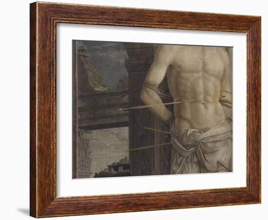 Saint Sébastien-Andrea Mantegna-Framed Giclee Print