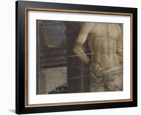 Saint Sébastien-Andrea Mantegna-Framed Giclee Print