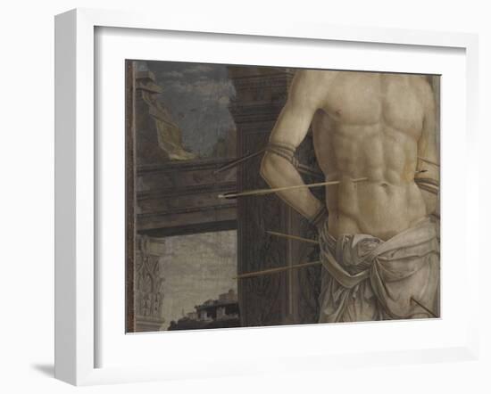 Saint Sébastien-Andrea Mantegna-Framed Giclee Print