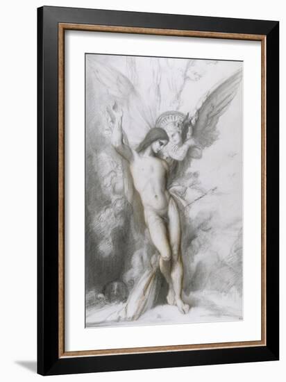 Saint Sébastien-Gustave Moreau-Framed Giclee Print