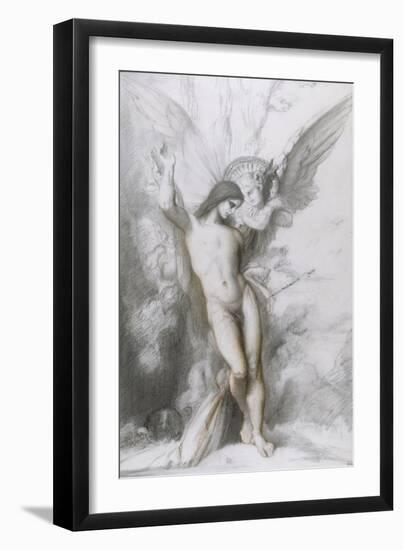 Saint Sébastien-Gustave Moreau-Framed Giclee Print