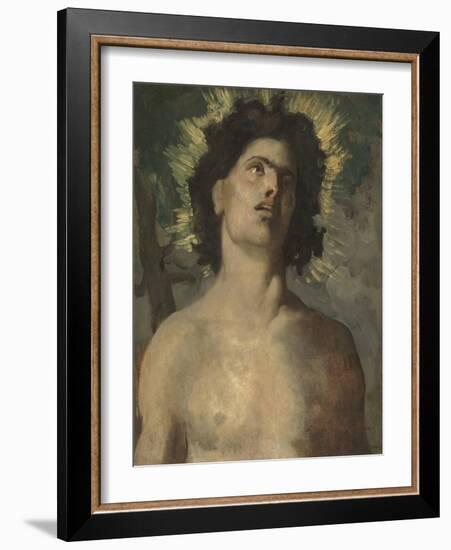 Saint Sébastien-Pierre Puvis de Chavannes-Framed Giclee Print